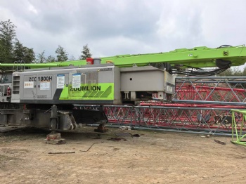Used ZOOMLION crawler Crane 180ton