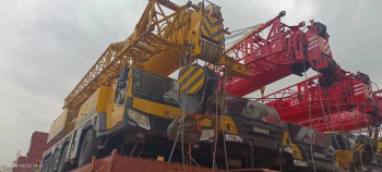 Used XCMG Truck Crane Shipment